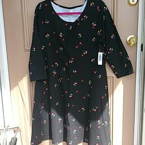 *Old navy* DRESS, A line,  3/4 Sleve